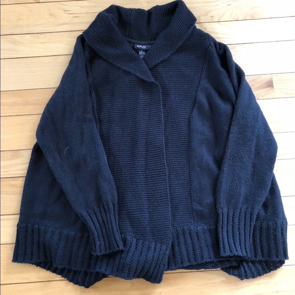 Long Black Sweater